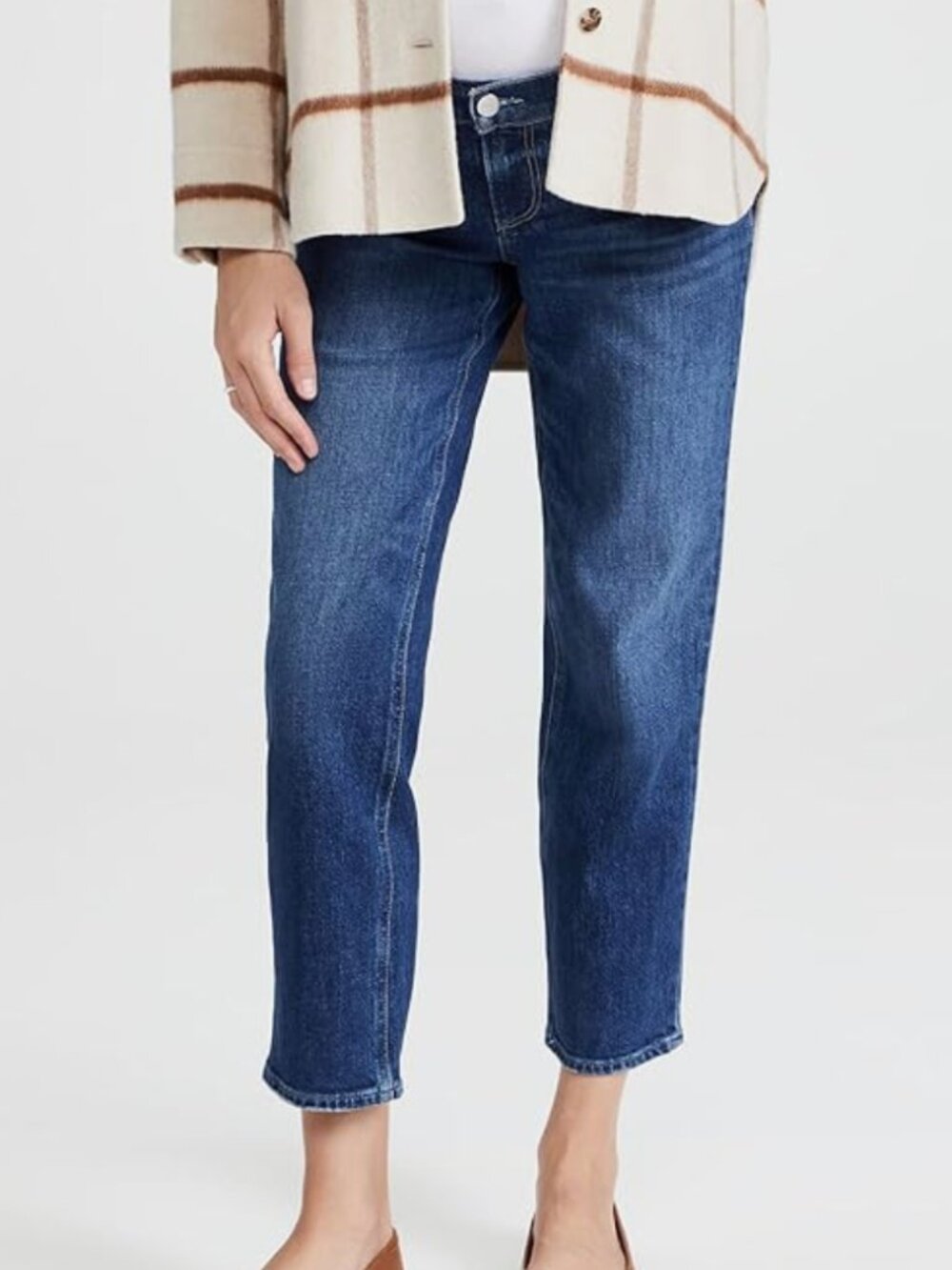 PAIGE Noella Maternity Jeans, Indigo - Size 26